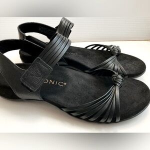 Sandals Vionic Sandals Faux Leather Upper Adjustable Sandals Arch support Size 9